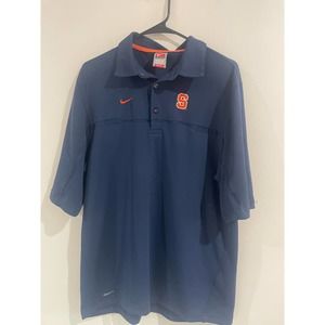 Mens Medium Syracuse Orangemen Golf Polo Nike